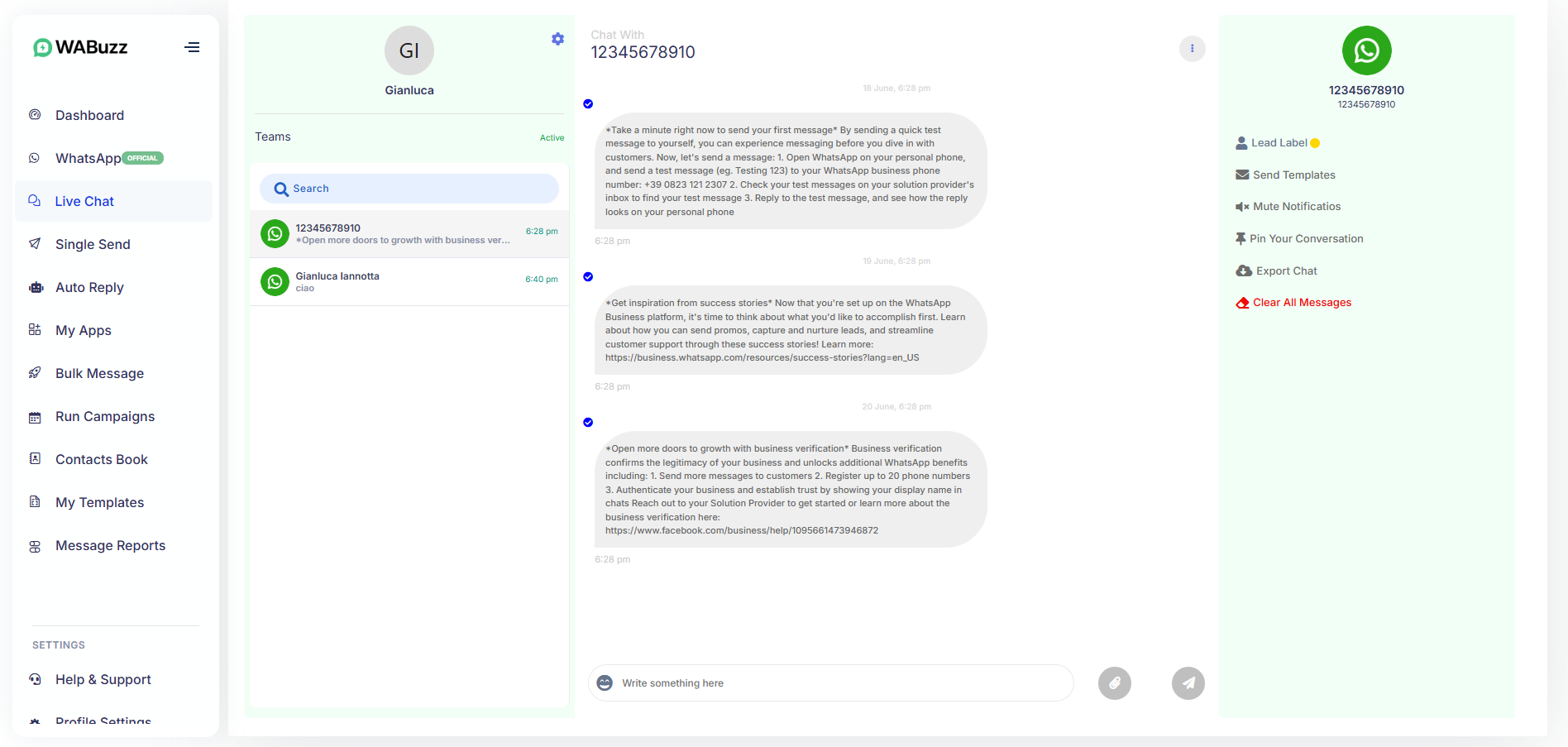 WABuzz by Tublat – WhatsApp Business API Marketing Tool - WABuzz: Boost WhatsApp Communication