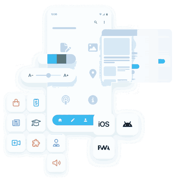 Domains, Web Hosting, E-Mail, PEC and Digital Services for every brand - Create Your iOS and Android Mobile App with Tublat