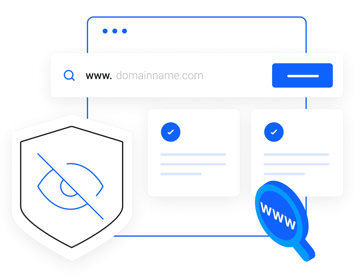 Trasferisci subito il tuo nome di dominio - Registrar di domini economico - Trasferimento di dominio privato gratuito