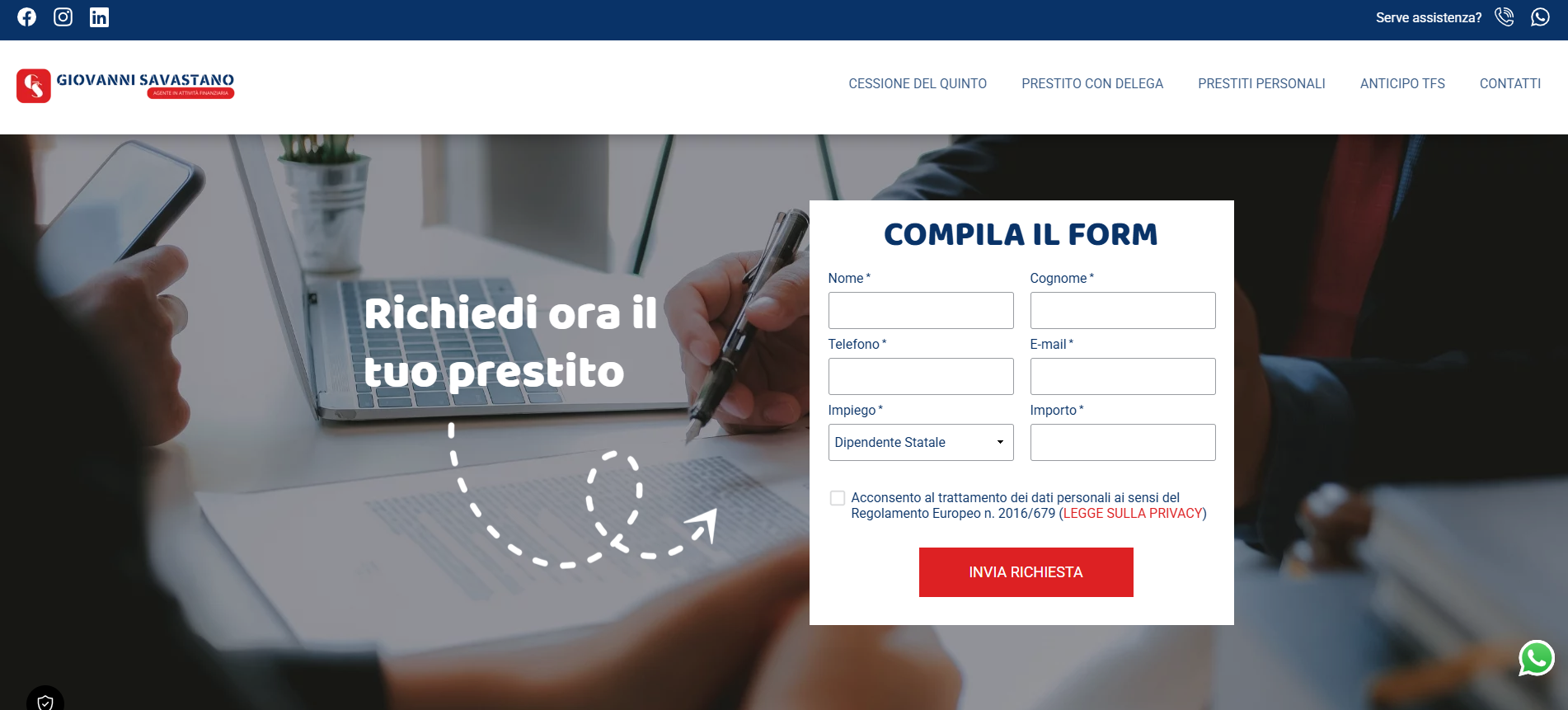 Websites and E-Commerce Design for Website Builder and WordPress - Giovanni Savastano