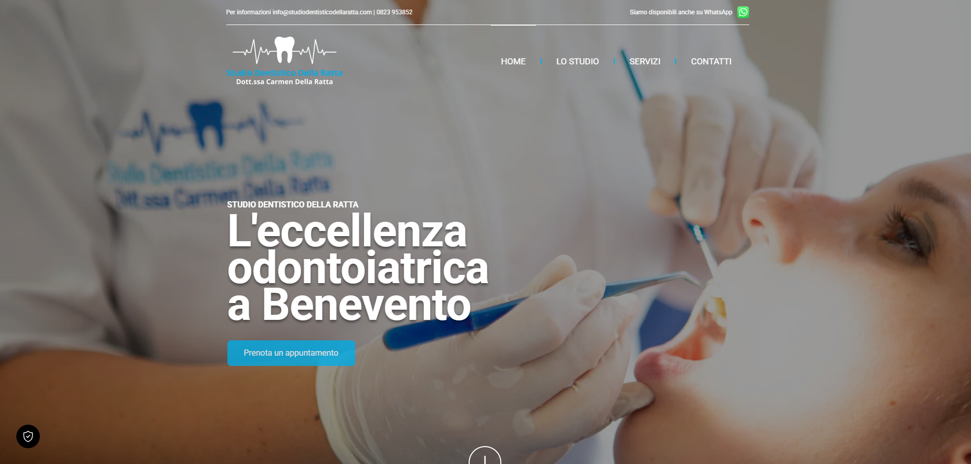 Websites and E-Commerce Design for Website Builder and WordPress - Studio Dentistico Della Ratta